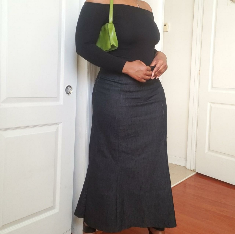 Y2K Denim Skirt